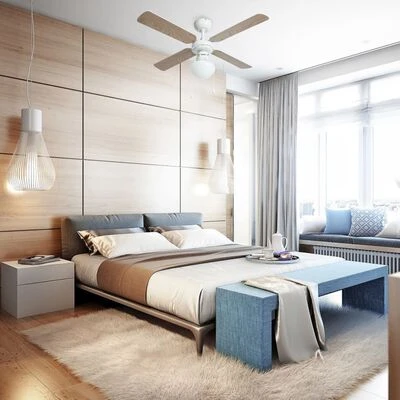 Bestron Plafondventilator 102 Cm 50 W Wit DHB42W 4 Bestron Plafondventilator 102 Cm 50 W Wit DHB42W - Afbeelding 4