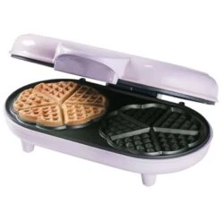 Bestron Wafelijzer Hartvormig Dubbel ADWM1000P 1000 W Roze 10 Bestron Wafelijzer Hartvormig Dubbel ADWM1000P 1000 W Roze -Bestron image 4 433661