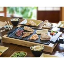 Bestron Bamboegrill AG2000BB 2000 W 47x26 Cm 10 Bestron Bamboegrill AG2000BB 2000 W 47x26 Cm -Bestron image 4 433663