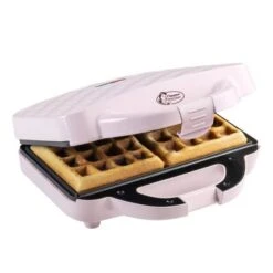Bestron Wafelijzer AWB700P Luikse Wafel 750 W Roze -Bestron image 4 440249