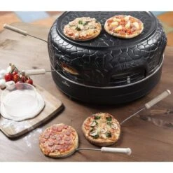 Bestron Pizzamaker Voor 6 Personen APD600Z 910 W Zwart 13 Bestron Pizzamaker Voor 6 Personen APD600Z 910 W Zwart -Bestron image 4 441202