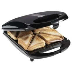 Bestron Sandwichmaker ASM13XXLZ XXL 1300 W Zwart -Bestron image 4 441212