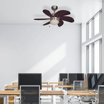 Bestron Plafondventilator Met Lamp DC30BC 75 Cm 50 W Chroom 4 Bestron Plafondventilator Met Lamp DC30BC 75 Cm 50 W Chroom - Afbeelding 4