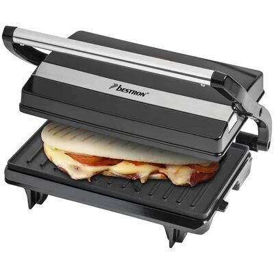 Bestron Panini Grill 700 W Zwart APM123Z 5 Bestron Panini Grill 700 W Zwart APM123Z - Afbeelding 5