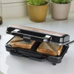 Bestron Tosti-ijzer ASM90XLCO 900 W XL Koperkleurig 11 Bestron Tosti-ijzer ASM90XLCO 900 W XL Koperkleurig -Bestron image 5 433665