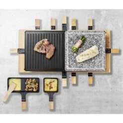 Bestron Gourmetstel ARG300BW 1500 W XL Hout Zwart 20 Bestron Gourmetstel ARG300BW 1500 W XL Hout Zwart -Bestron image 5 440282