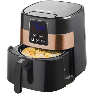 Bestron Heteluchtfriteuse Digitaal AAF7003DCO Zwart En Koperkleurig 6 Bestron Heteluchtfriteuse Digitaal AAF7003DCO Zwart En Koperkleurig - Afbeelding 6