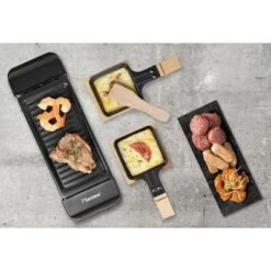 Bestron Gourmetstel ARG150BW 350 W Hout Zwart -Bestron image 6 440280