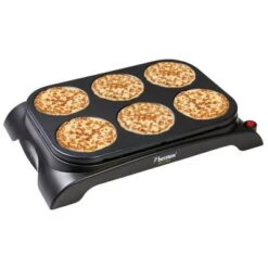 Bestron Wok- En Crêpemakerset Voor 6 Personen AWS600 1000 W Zwart -Bestron image 6 441205