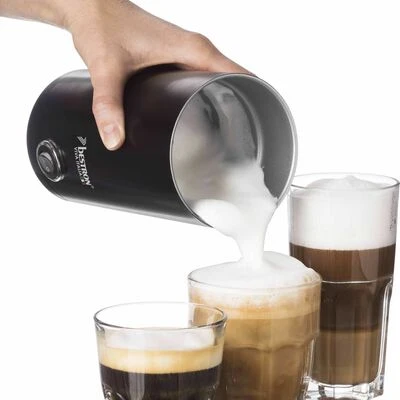 Bestron Melkopschuimer AMF8050 Aluminium Zwart 7 Bestron Melkopschuimer AMF8050 Aluminium Zwart - Afbeelding 7