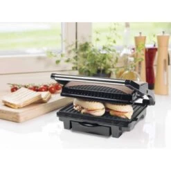 Bestron Panini Grill ASW113CO 1000 W Zwart En Koperkleurig -Bestron image 7 425262