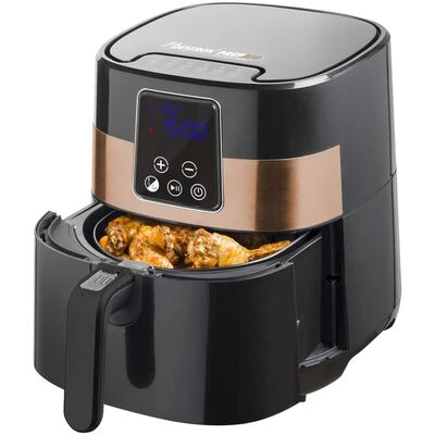 Bestron Heteluchtfriteuse Digitaal AAF7003DCO Zwart En Koperkleurig 7 Bestron Heteluchtfriteuse Digitaal AAF7003DCO Zwart En Koperkleurig - Afbeelding 7