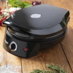 Bestron Pizzamaker/tafelgrill APZ400Z 1800 W Zwart -Bestron image 7 440263