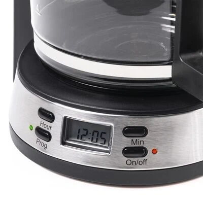 Bestron Koffiezetapparaat ACM800STE 1000 W 1,5 L Roestvrij Staal 7 Bestron Koffiezetapparaat ACM800STE 1000 W 1,5 L Roestvrij Staal - Afbeelding 7