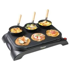 Bestron Wok- En Crêpemakerset Voor 6 Personen AWS600 1000 W Zwart -Bestron image 7 441205