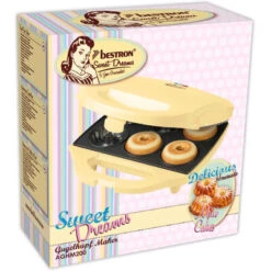 Bestron Cakemaker AGHM200 900 W Vanillekleurig -Bestron image 8 431658