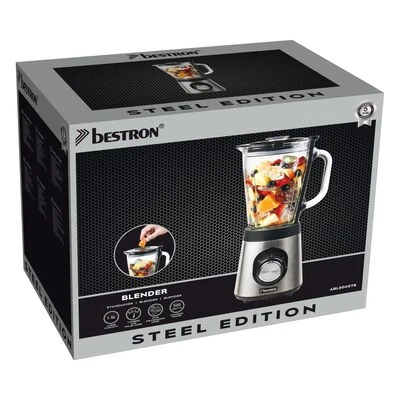 Bestron Blender ABL800STE 1,5 L 500 W Roestvrij Staal 8 Bestron Blender ABL800STE 1,5 L 500 W Roestvrij Staal - Afbeelding 8