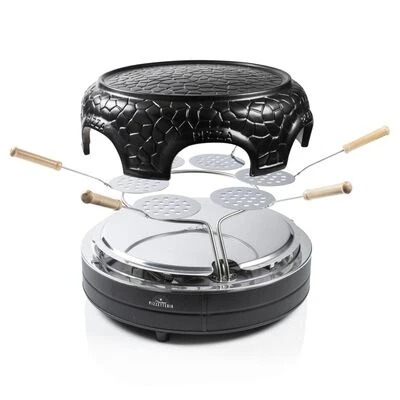 Bestron Pizzamaker Voor 6 Personen APD600Z 910 W Zwart 8 Bestron Pizzamaker Voor 6 Personen APD600Z 910 W Zwart - Afbeelding 8