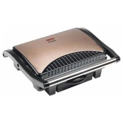 Bestron Panini Grill ASW113CO 1000 W Zwart En Koperkleurig -Bestron image 9 425262