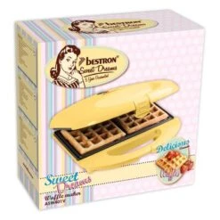 Bestron Wafelijzer Sweet Dreams ASW401V 700 W Vanillekleurig 17 Bestron Wafelijzer Sweet Dreams ASW401V 700 W Vanillekleurig -Bestron image 9 440239